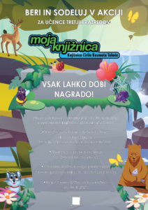 Plakat Moja knjižnica 2024/25